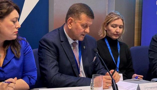 Лише спільні зусилля України, Великобританії та Європейського Союзу можуть гарантувати мирне майбутнє, - заявив Залужний.