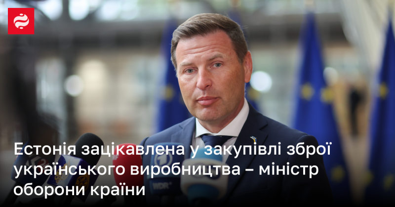 Естонія виявила інтерес до придбання української зброї, повідомив міністр оборони цієї країни.